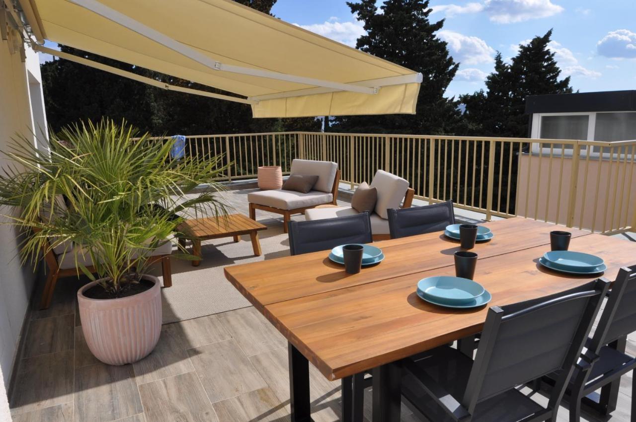 Ferienwohnung Sunset Huus Starigrad Paklenica Exterior foto