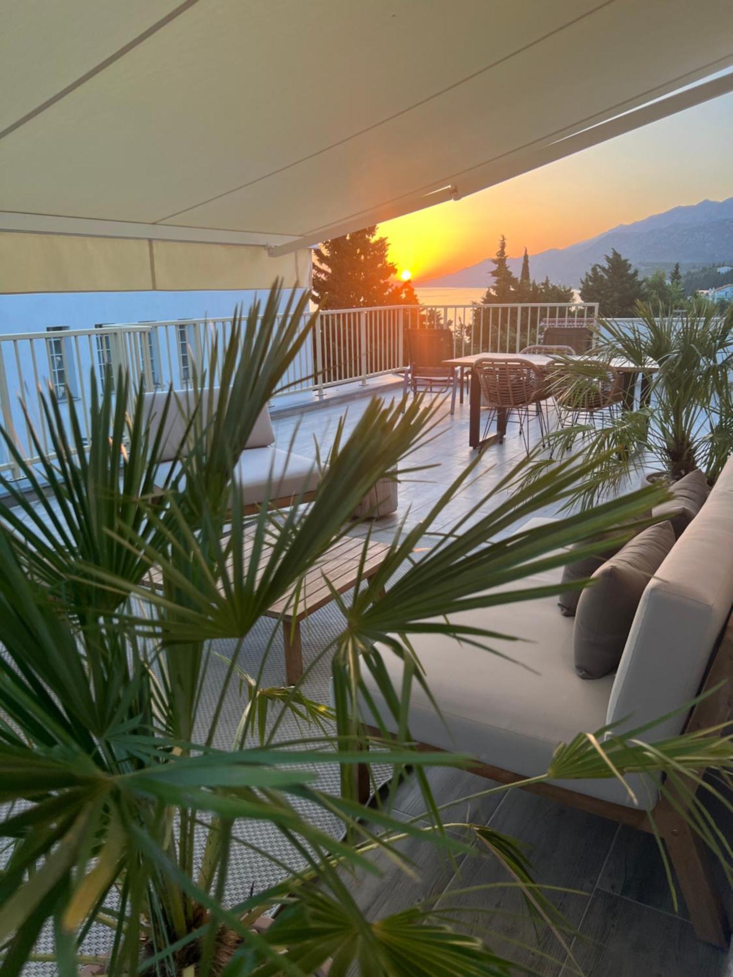 Ferienwohnung Sunset Huus Starigrad Paklenica Exterior foto